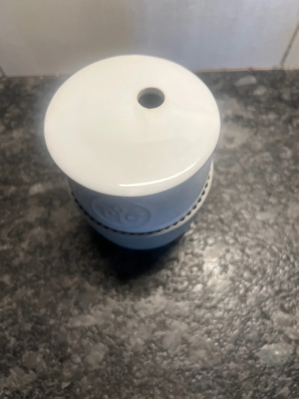 Pampered Chef Ceramic Egg Cooker. Like New without box. Microwave.
